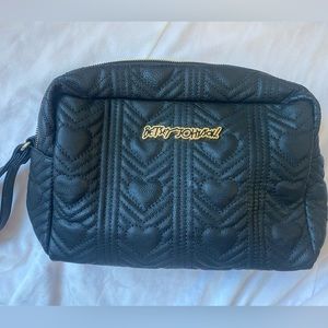 Betsy Johnson Large Cosmetic/Travel Bag